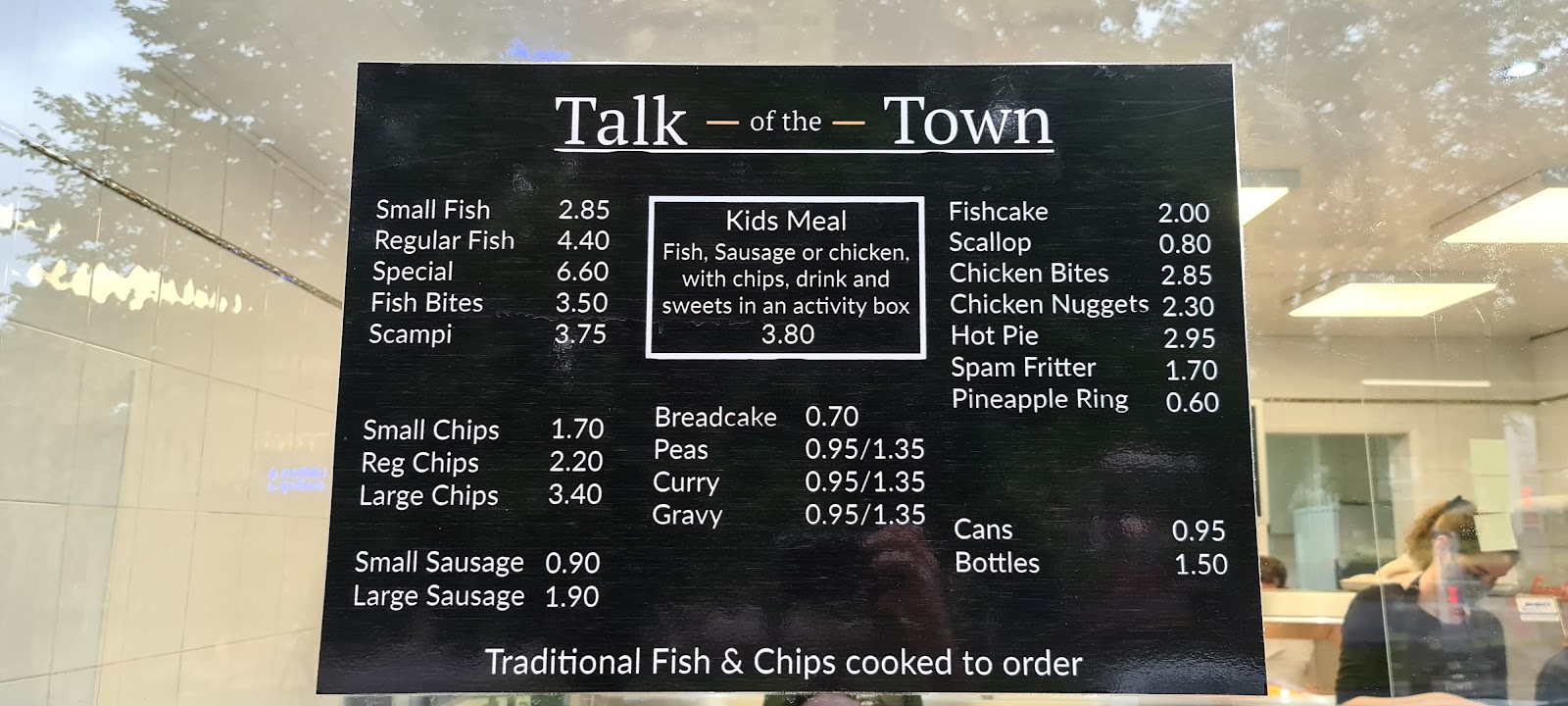 Talk Of The Town food